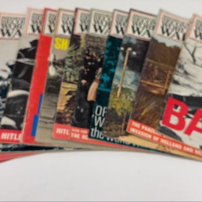 Sale Photo Thumbnail #189: History Of The Second World War Magazines 