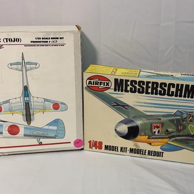 Sale Photo Thumbnail #197: Scratchbuiders Nakajima | Scale 1/32 | Airfix Messerschitt Bf 109F Scale 1/48