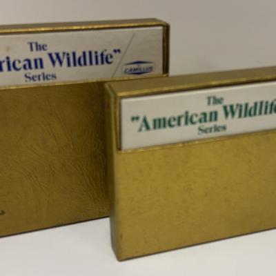 Sale Photo Thumbnail #178: American Wildlife Series- Set D (2 Boxed Knives) 
