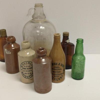 Sale Photo Thumbnail #23: Vintage Liquor Bottles 