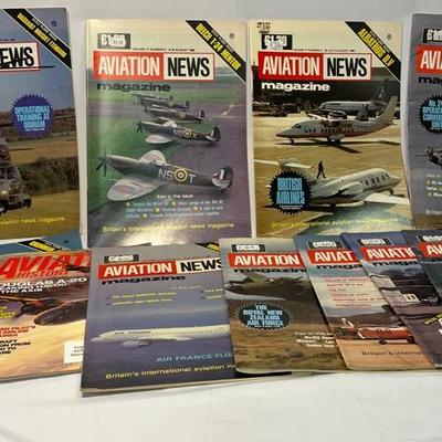 Sale Photo Thumbnail #182: AVIATION NEWS -1987-1988 - 11 Issues 