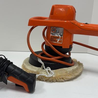 Sale Photo Thumbnail #271: Black & Decker 8” Random Orbit Polisher | Lithium Power Garden Shear | Automatic Lock Power Driver 