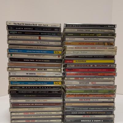 Sale Photo Thumbnail #280: CD’s | Shania Twain | Johnny Cash | Mariah Carey | Dolly Parton | Brooks & Dunn | George Strait