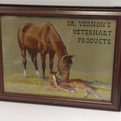 Sale Photo Thumbnail #59: Vintage Veterinary Advertisement | Print Is Entitled “The New Arrival” by C.W. Anderson