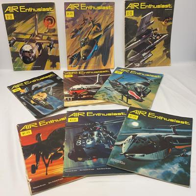 Sale Photo Thumbnail #176: Air Enthusiast 1971-1973 -9 Issues 