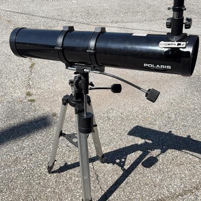 Sale Photo Thumbnail #267: Polaris Telescope By Meade | Model 114EQ-AR | Meade MA 25mm Lense. 