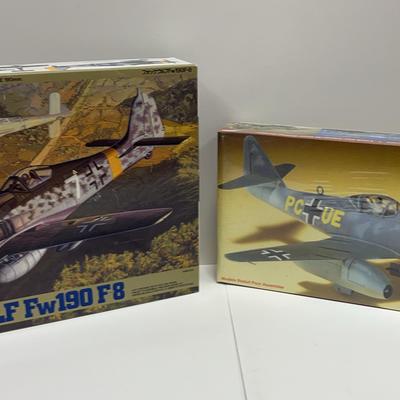 Sale Photo Thumbnail #124: Focke Wulf Fw190 F8 | Scale 1/48 Tamiya | ME-262 First Operational Jet Combat Aircraft | Lindberg 