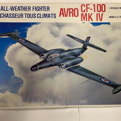 Sale Photo Thumbnail #99: AVRO CF-100| MK IV| 1/48 Scale Model Kit| All-weather Fighter Chasseur Tous Climate