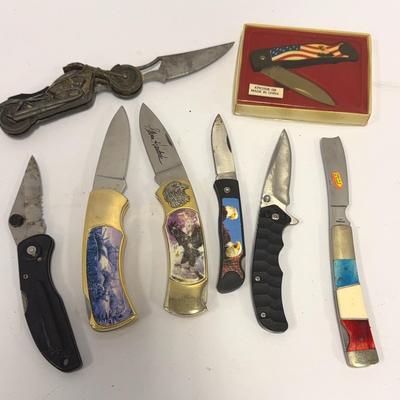 Sale Photo Thumbnail #6: Vintage Pocket Knives (9)