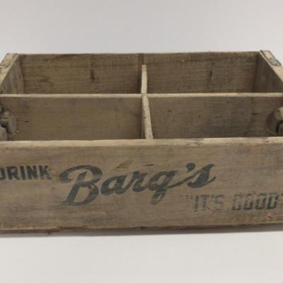 Sale Photo Thumbnail #8: Vintage Barq’s Root Beer Wooden Crate