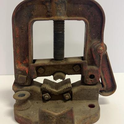 Sale Photo Thumbnail #64: Vintage Rigid Bench Yoke Vise