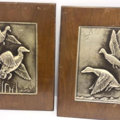Sale Photo Thumbnail #55: Vintage Metal & Wood Art (2)  | Artist Bruce Fox 