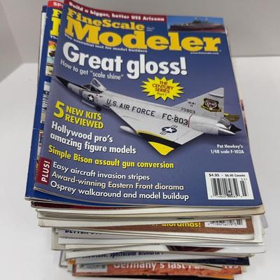 Sale Photo Thumbnail #213: Fine Scale Modeler Aviation Magazines 