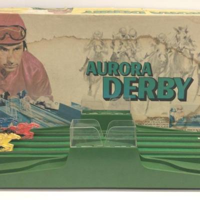 Sale Photo Thumbnail #4: Vintage 1960 Aurora Derby Horse Racing  Game In  Original Box 