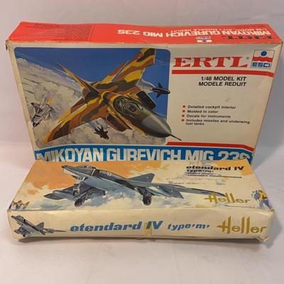 Sale Photo Thumbnail #293: MIG 23S 1:48 Scale - ESCI | Etendard IV Type “M” 1:72 -Heller