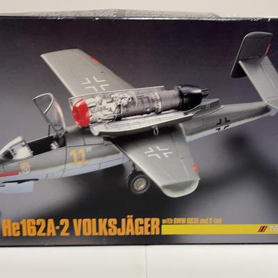 Sale Photo Thumbnail #149: Heinkel He 162A-2 Volksjager with BMW 003E and V-tail |1/48 Scale| Trimaster