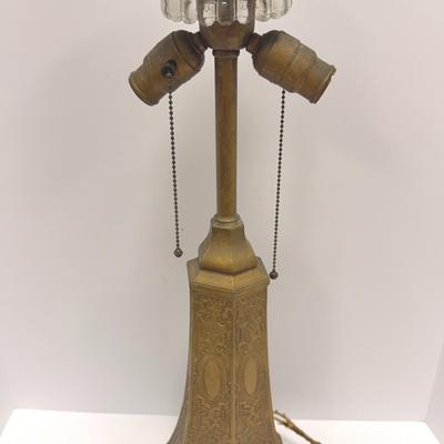 Sale Photo Thumbnail #52: Vintage Brass Table Lamp