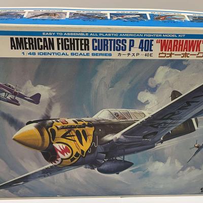 Sale Photo Thumbnail #161: American Fighter Curtiss P 40E “Warhawk” | 1/48 Identical Scale Series 