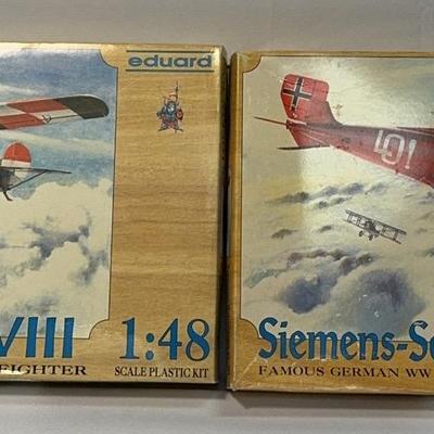Sale Photo Thumbnail #137: Eduard Fokker D.VIII 1:48 Scale | Siemens-Schuckert D. III 1:48 Scale