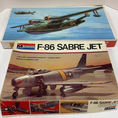 Sale Photo Thumbnail #283: Monogram F-86 Sabre Jet 1:48 Scale | Be-6 1:72 Scale