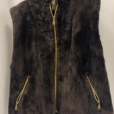 Sale Photo Thumbnail #270: Overland Brown Faux Fur Woman’s Vest 