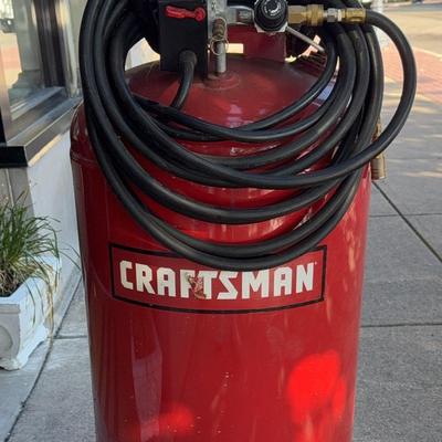 Sale Photo Thumbnail #243: Craftsman Compressor | 150 PSI | 2HP | 33 GAL