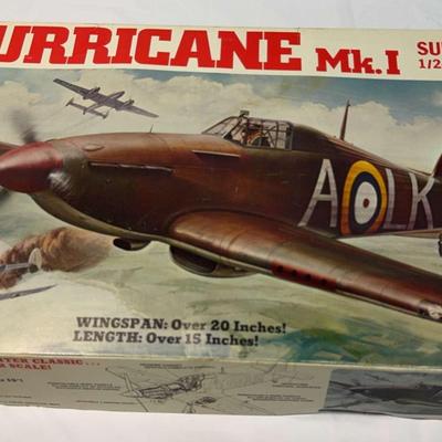 Sale Photo Thumbnail #132: MPC Hurricane Mk.1 Super Size | 1:24 Scale