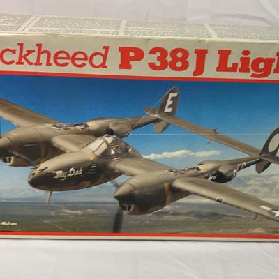 Sale Photo Thumbnail #203: Revell Lockheed P38 J Lightning Scale 1/32 
