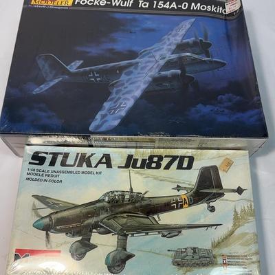 Sale Photo Thumbnail #122: Focke-Wulf Ta 154A-0 Moskito 1:48 Scale | Stuka Ju87D 1:48 Scale