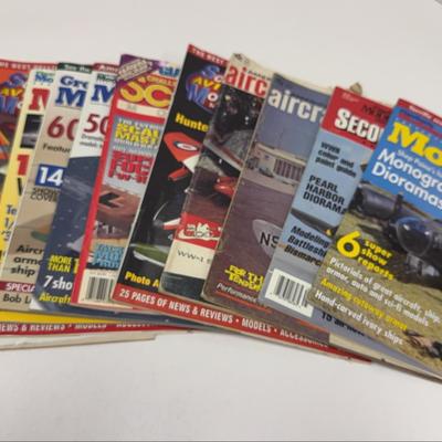Sale Photo Thumbnail #185: Fine Scale Modeler Aviation Magazines 
