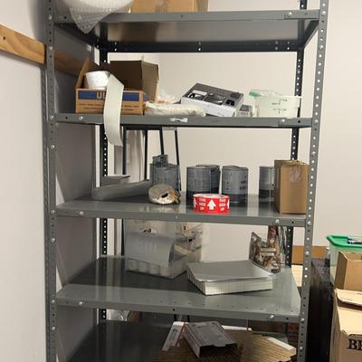 Seven leveled shelving/storage rack