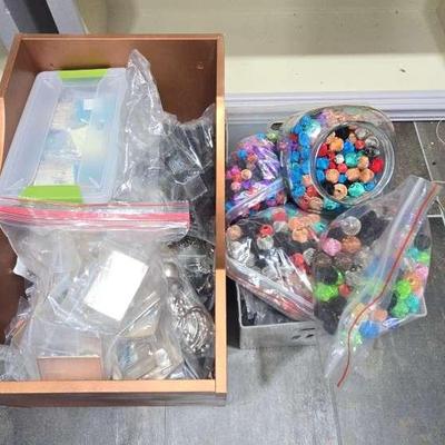 Mystery LOT Of Jewelry Making Accessories 