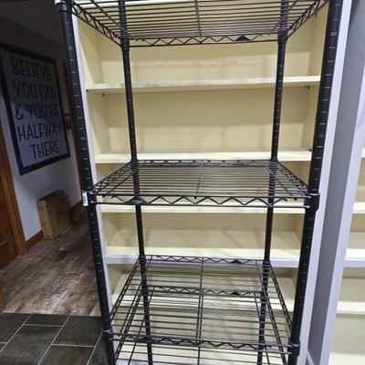 Metal Shelving Unit 