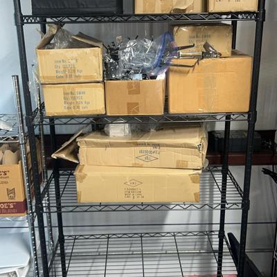 Black Storage Shelving