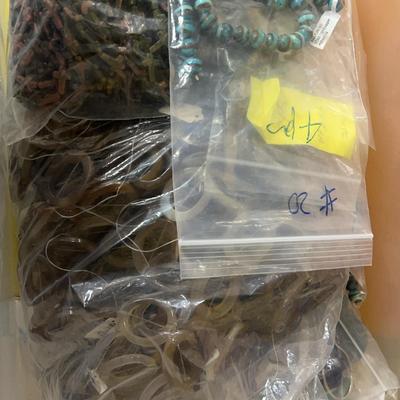 Assortment Of Beads And Crafting Materials (mystery lot)