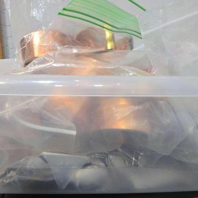 Assortment Copper, Pendants, And More