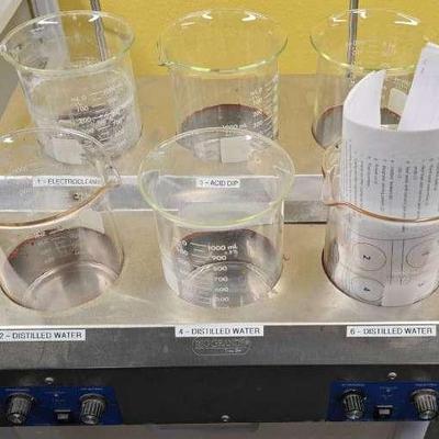 6 Cylinder Coating Station With Color Coating Paint