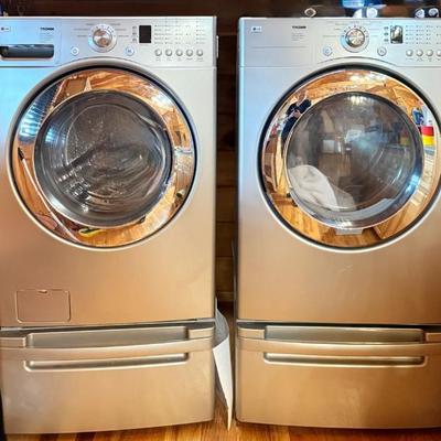 LG TROMM Washer and Dryer 