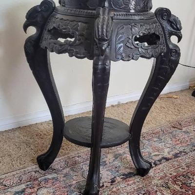 Antique Chinese Carved Pedestal #1