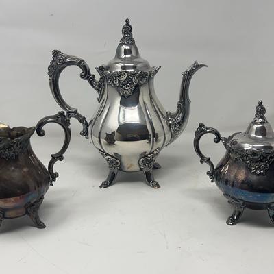 Baroque By Wallace Tea Set