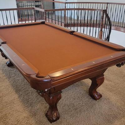 Pool Table with JOOLA Ping-Pong Top & Accessories