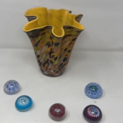 Glass Paperweights