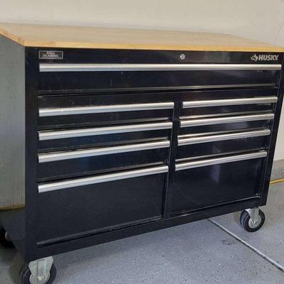 Husky Rolling Tool Storage