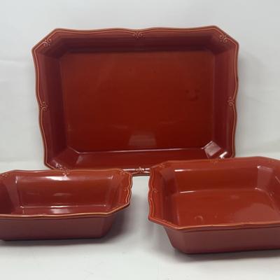 Worldwide Orange Casserole Dishes