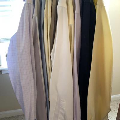 Lot Of 10 Men’s Dress Shirts Size Xl Jos A Bank 