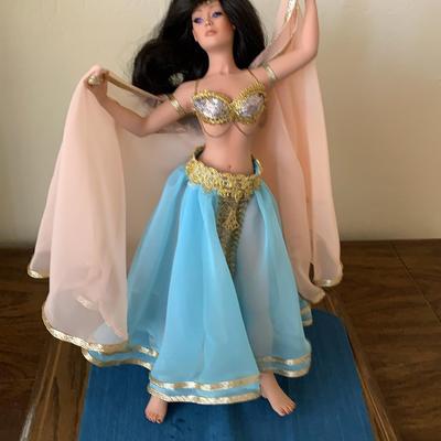 Adena Porcelain Belly dance Doll By Patricia Rose