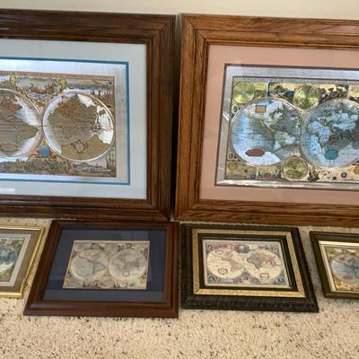 Map Wall Art