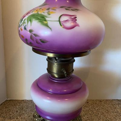 Antique Hurricane Lamp