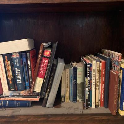 Large History, Political, And Misc Books