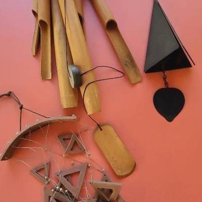 (3) Unique Hanging Chimes